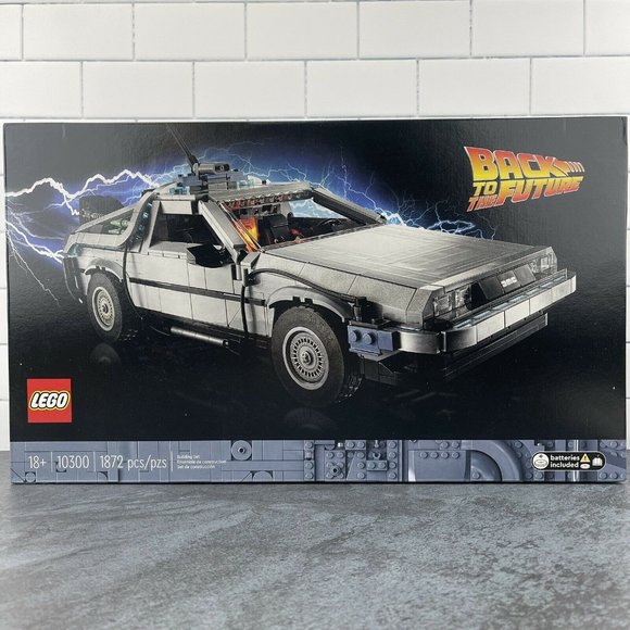 Lego Back To The Future Delorean Time Machine 3 in 1 Marty Mcfly Doc Brown Hover - Picture 1 of 3